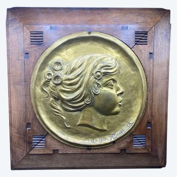 SCHWALLIER BRONZE PLATE 1910