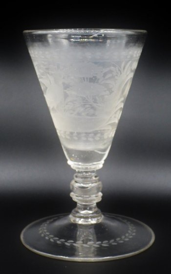 Böhmisches Glas, 18. Jahrhundert.