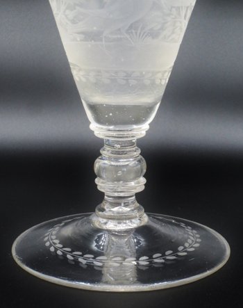 Böhmisches Glas, 18. Jahrhundert.