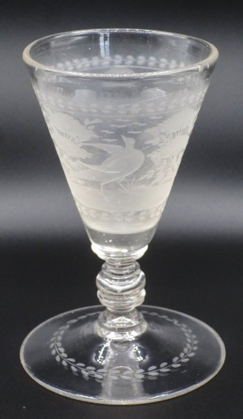 Böhmisches Glas, 18. Jahrhundert.
