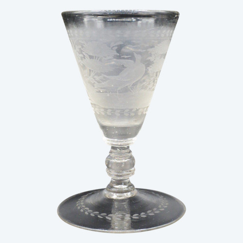 Bohemian glass, 18th century.