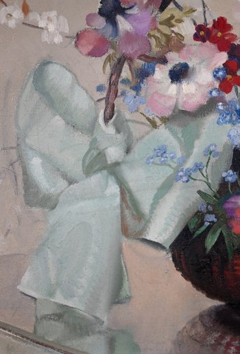 Olio su tela, firmato A.Lagrange - XX secolo