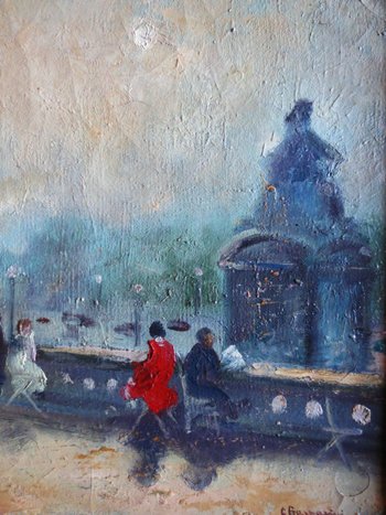 Soir D'hiver Place De La Concorde.
