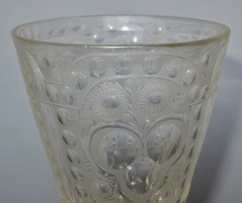 Bohemian leg glass, Mid 18th Century.