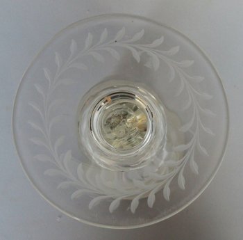 Bohemian leg glass, Mid 18th Century.