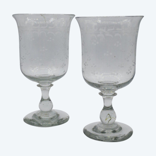 Paire De Vases Louis Philippe.
