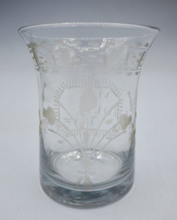 Glass Beginning of the XIXth century.