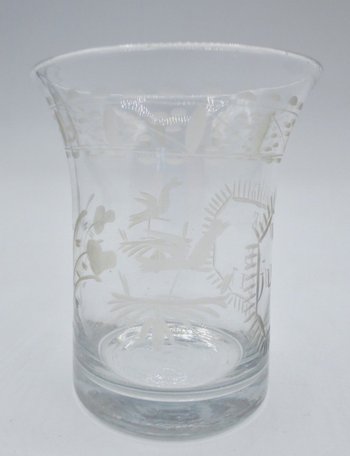 Glass Beginning of the XIXth century.