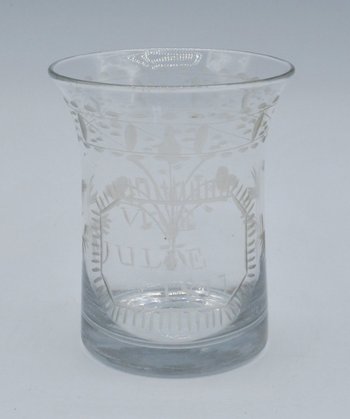 Glass Beginning of the XIXth century.