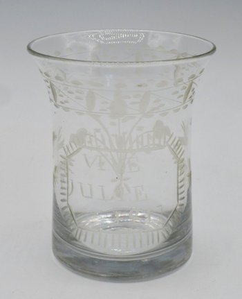 Glass Beginning of the XIXth century.
