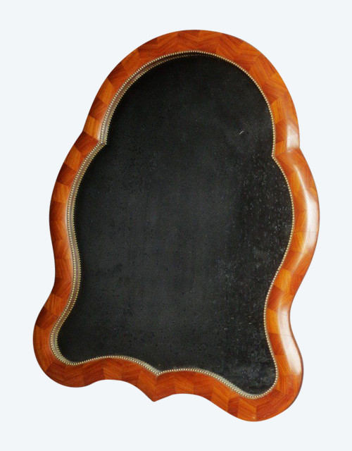 Rosewood Table Mirror.