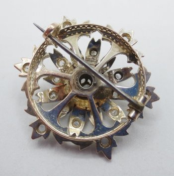 Brosche Napoleon III.