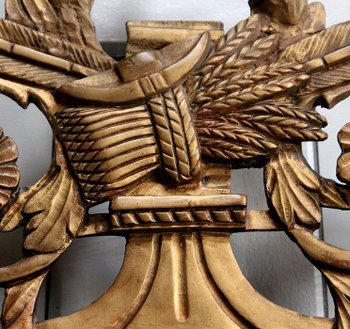 Miroir en Bois Doré, style Louis XVI – Début XIXe