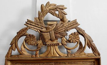 Miroir en Bois Doré, style Louis XVI – Début XIXe