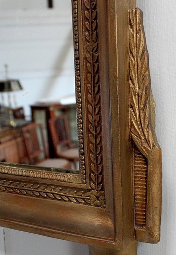 Miroir en Bois Doré, style Louis XVI – Début XIXe