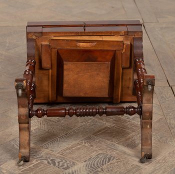 Table travailleuse en Acajou XIXème