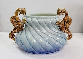 Barbotine Trim, Art Nouveau - 1900