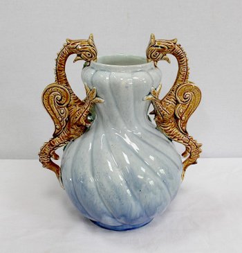 Barbotine Trim, Art Nouveau - 1900