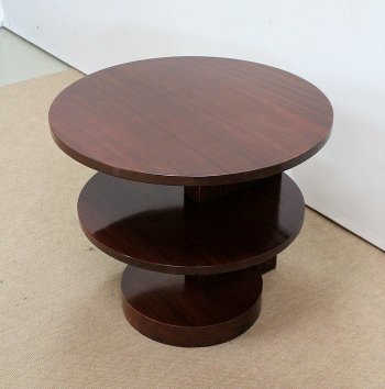 Table Basse en Acajou massif, Art Déco – 1930