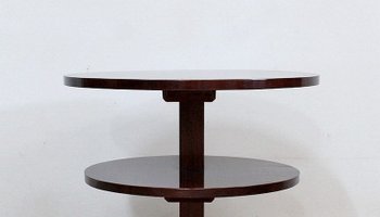 Table Basse en Acajou massif, Art Déco – 1930