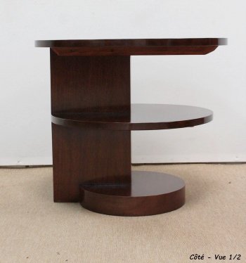 Table Basse en Acajou massif, Art Déco – 1930