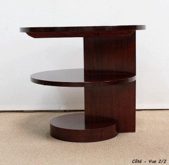 Table Basse en Acajou massif, Art Déco – 1930