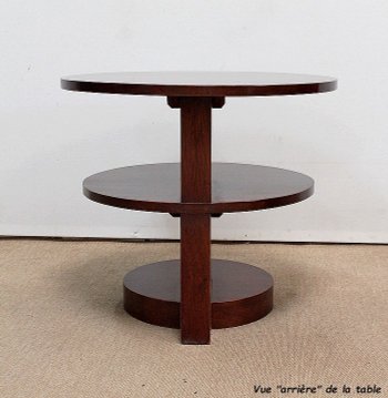 Table Basse en Acajou massif, Art Déco – 1930