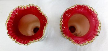 Important Pair of Opaline Vases – 1900
