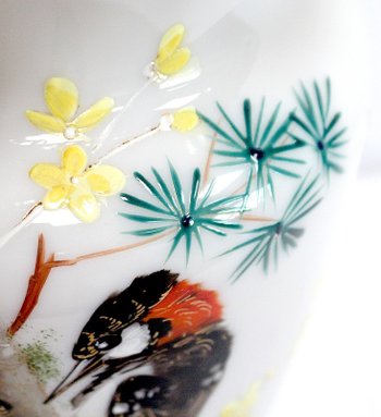 Important Pair of Opaline Vases – 1900