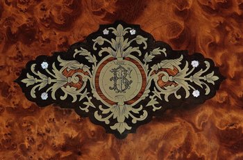 Travel case in Thuya magnifying glass, Napoleon III period – Mid-19th century