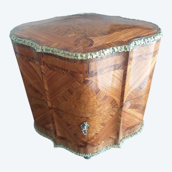 Complete liqueur cellar for ladies - Charles X - Napoleon 3 - Rosewood - bronze - Crystal