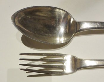 Pair Of Cutlery Empire Period.