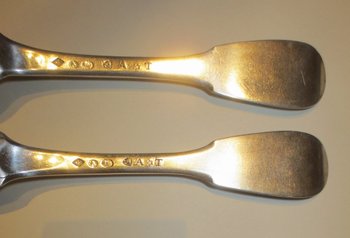 Pair Of Cutlery Empire Period.