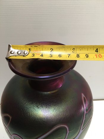 R. HILD ART KLAN vase circa 1920 (LOETZ)