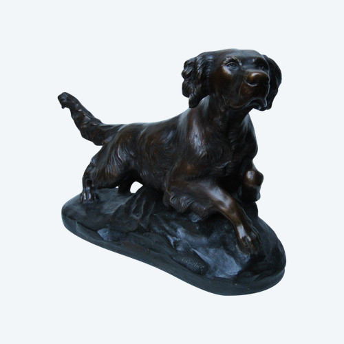 Terre Cuite Epagneul Par Cartier