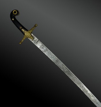 SABRE à l’ORIENTAL - Angleterre - XIXème siècle