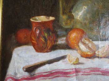 Stilleben signiert H. Fontaine.