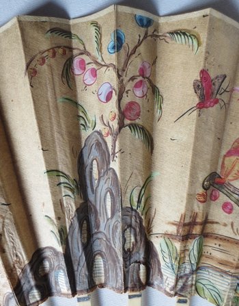 Mid 18th century fan.