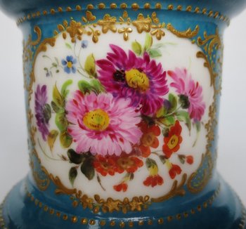Porcelain Cassolettes, Attributed to Jacob Petit.