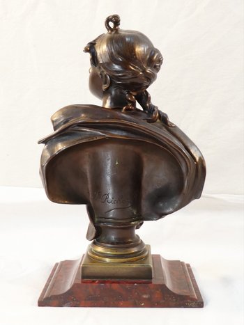 Felix Pierre RICHARD "ESPERANCE" Bronzo del XIX secolo