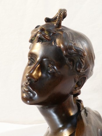 Felix Pierre RICHARD "ESPERANCE" Bronzo del XIX secolo