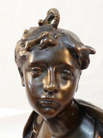 Felix Pierre RICHARD "ESPERANCE" Bronzo del XIX secolo
