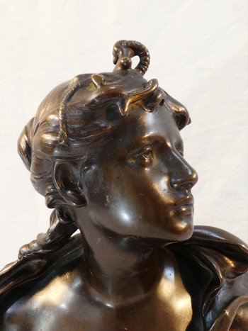 Felix Pierre RICHARD "ESPERANCE" Bronzo del XIX secolo