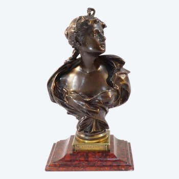 Felix Pierre RICHARD "ESPERANCE" Bronzo del XIX secolo