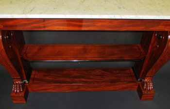 Console Faisant Desserte, époque Empire.