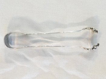 Sugar tongs in STERLING SILVER, 19th century, goldsmith Paul MASSAT