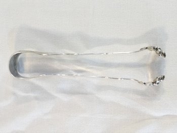 Sugar tongs in STERLING SILVER, 19th century, goldsmith Paul MASSAT