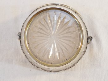 Ice bucket / Glacons in silver and vermeil LONDON 1864 VICTORIAN period