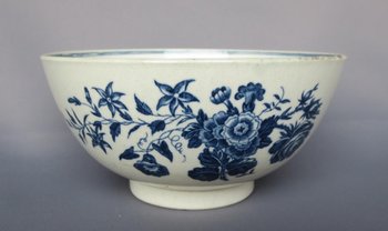 Porcelain From Caughley 18th Century.