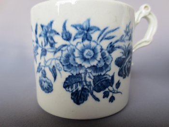 Porcelain From Caughley 18th Century.